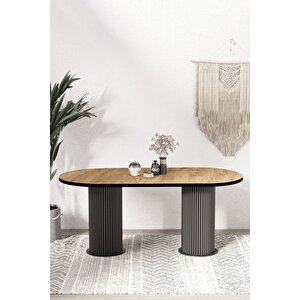 Brita  Ptt Lake Mdf Beyaz Ayakli 80x160 Mutfak Masasi Yemek Masasi