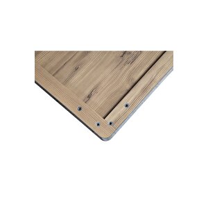 Beren Yemek Masası Takımı-mutfak Masası Takımı-akça 80x120 Oval Kenar
