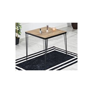 Mera Yemek Masası Takımı-mutfak Masası Takımı-akça 70x70 Oval Kenar