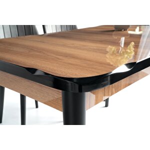 Yakamoz Milano Mdf Mutfak Masa Sandalye Takımı 80x130