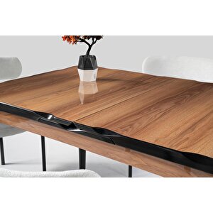 Yakamoz Alfa Mdf Mutfak Masa Sandalye Takımı 80x130