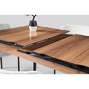 Yakamoz Alfa Mdf Mutfak Masa Sandalye Takımı 80x130