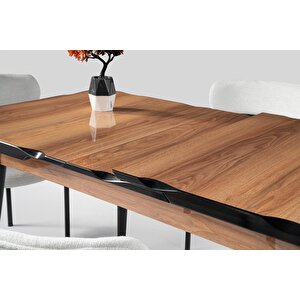 Yakamoz Alfa Mdf Mutfak Masa Sandalye Takımı 80x130