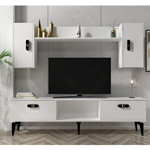 Plus Tv Üni̇tesi̇ Takımı Beyaz-beyaz Beyaz
