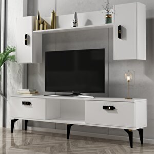 Plus Tv Üni̇tesi̇ Takımı Beyaz-beyaz Beyaz