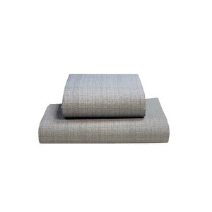Ranforce Çift Kişilik Çarşaf Seti Gri-240 X 260
