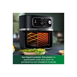 Hd9880/90 Airfryer 7000 Serisi Xxl Connected, Gıda Termometreli, 2 Kg, 8.3 L Kapasite, Connected