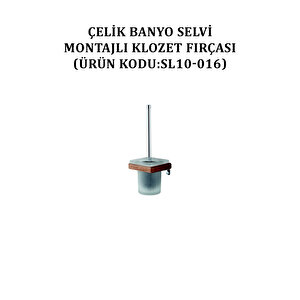 Çelik Banyo Selvi Banyo Seti -13(4 Parça) (model No: Clkset013)