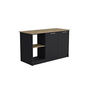 Bengi Mutfak Adası - Antrasit-150 Cm-oturma Alanlı-masa