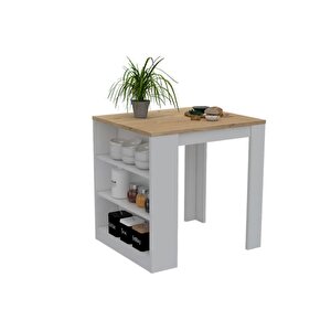 Tanya 2li̇ Set - Mutfak Masasi-mutfak Adasi-120 Cm-çekmeceli̇ Alt Modül