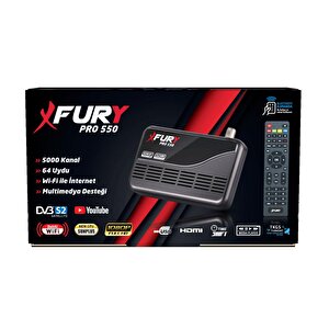 Fury Çanaklı Çanaksız Wi-fi Dahil Full Hd Sınırsız İnternet Tv Uydu Alıcı