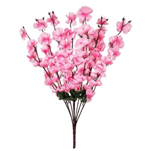 Yapay Çiçek Bahardalı Japon Kiraz Çiçeği 7 Dallı 57cm Pembe
