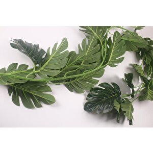 Yapay Çiçek Sarkan Ve Dolanan Monstera Deve Tabanı Bitkisi Yapay Sarmaşık 170cm