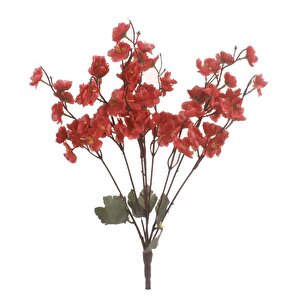 Yapay Çiçek Bahardalı Japon Kiraz Çiçeği 9 Dallı 40cm Fuşya
