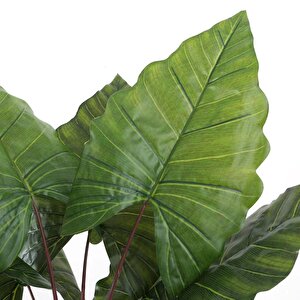 Yapay Ağaç Dev Fil Kulağı Taro Ağacı 170 Cm 11 Yaprak