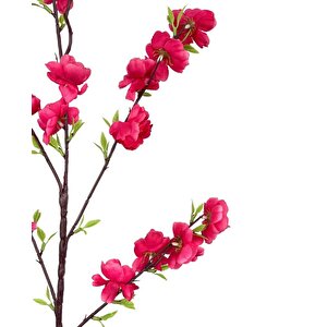Yapay Çiçek Bahardalı Japon Kiraz Çiçeği 100cm Fuşya Uzun Vazo Çiçeği