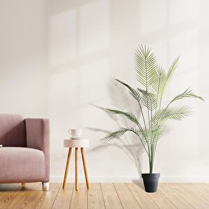 Yapay Ağaç Areka Ağacı Palmiye Ağacı Salon Bitkisi Yapay Areka 130 Cm 12 Yaprak
