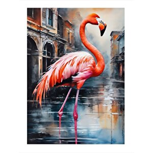 Flamingo Tasarım Mdf Tablo 35cm X50cm 35x50 cm