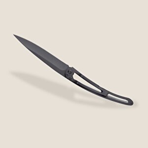 Deejo 37g, Light Grey Aluminium / Quadratic Çakı