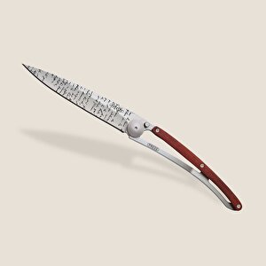 37g, Coral Wood / Manuscript Çakı
