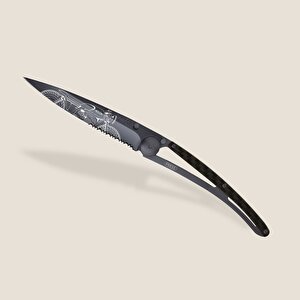 Serrated 37g, Carbon Fiber / Café Racer Çakı