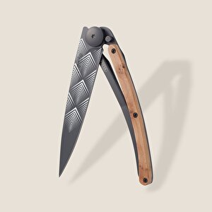 37g Çakı, Juniper Wood / Art Déco Çakı