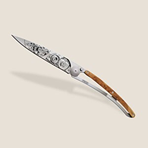 37g, Juniper Wood / Watch Movement Çakı