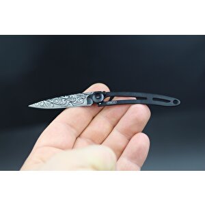 Deejo 15g, Pocket Knife, Black Naked, Pacific Ocean, Cable Çakı
