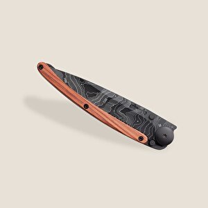 Serrated 37g, Coral Wood / Topography Çakı