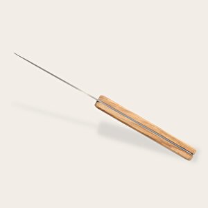 2 Deejo Paring Knives, Olive And Coral Wood / Japonese Bıçak Seti