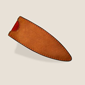 37g Deejo Leather Sheath, Natural Çakı Kılıfı