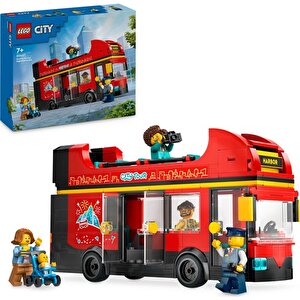 Lego City 60407 Kırmızı İki Katlı Gezi Otobüsü (384 Parça)
