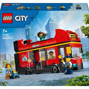 Lego City 60407 Kırmızı İki Katlı Gezi Otobüsü (384 Parça)