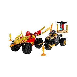 Ninjago Kai Ve Rasın Araba Ve Motosiklet Savaşı 71789
