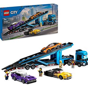 City 60408 Spor Arabalı Araç Taşıma Kamyonu (998 Parça)