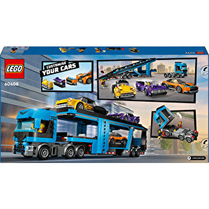 City 60408 Spor Arabalı Araç Taşıma Kamyonu (998 Parça)