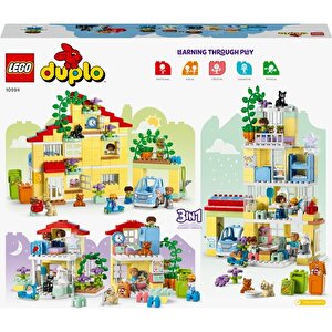 Lego Duplo 10994 Town 3'ü Bir Arada Aile Evi  (218 Parça)