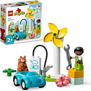 Duplo  10985 Kasabası Rüzgar Türbini (16 Parça)