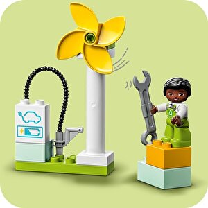 Lego Duplo  10985 Kasabası Rüzgar Türbini (16 Parça)