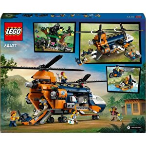 Lego City 60437 Orman Kaşifinin Helikopteri Kamp Yerinde (881 Parça)