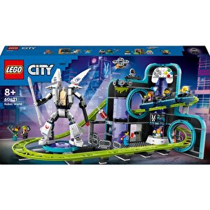 Lego City 60421 Robot Dünyası Hız Treni Parkı (986 Parça)