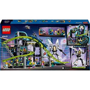Lego City 60421 Robot Dünyası Hız Treni Parkı (986 Parça)