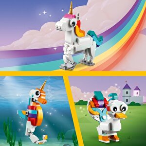 Lego Creator 31140 Sihirli Tek Boynuzlu At (145 Parça)
