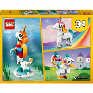 Lego Creator 31140 Sihirli Tek Boynuzlu At (145 Parça)