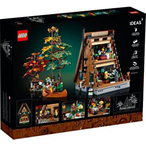 Ideas 21338 Dik Çatılı Kulübe (2082 Parça)