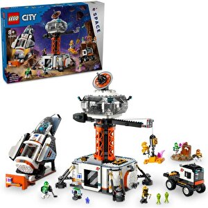 City 60434 Uzay Üssü Ve Roket Fırlatma Rampası (1422 Parça)