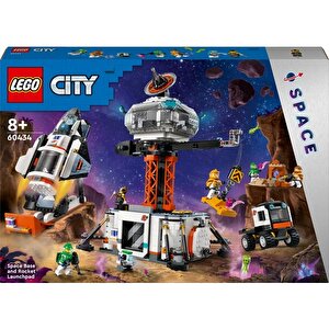Lego City 60434 Uzay Üssü Ve Roket Fırlatma Rampası (1422 Parça)