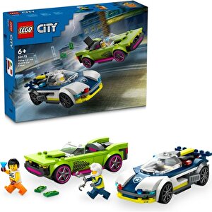 City 60415 Polis Arabası Ve Spor Araba Takibi (213 Parça)