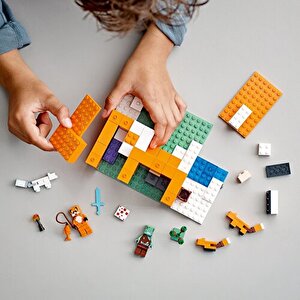 Lego Minecraft 21178 Tilki Kulübesi (193 Parça)