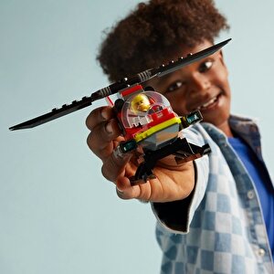 Lego City 60411 İtfaiye Kurtarma Helikopteri (85 Parça)